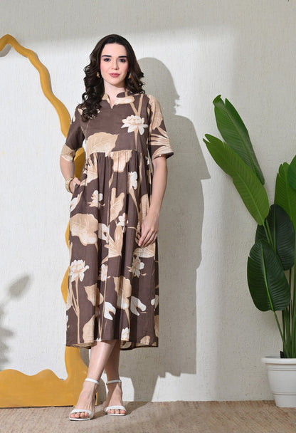 Mocha Beauty Dress