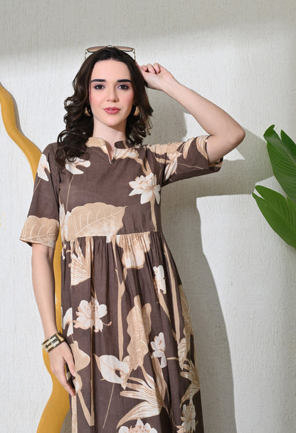 Mocha Beauty Dress