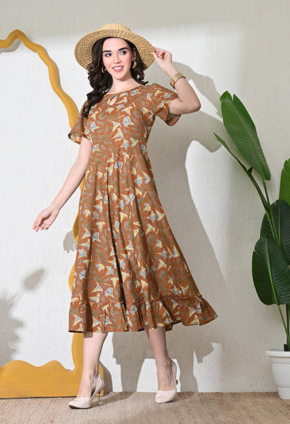 Malika Flare Dress
