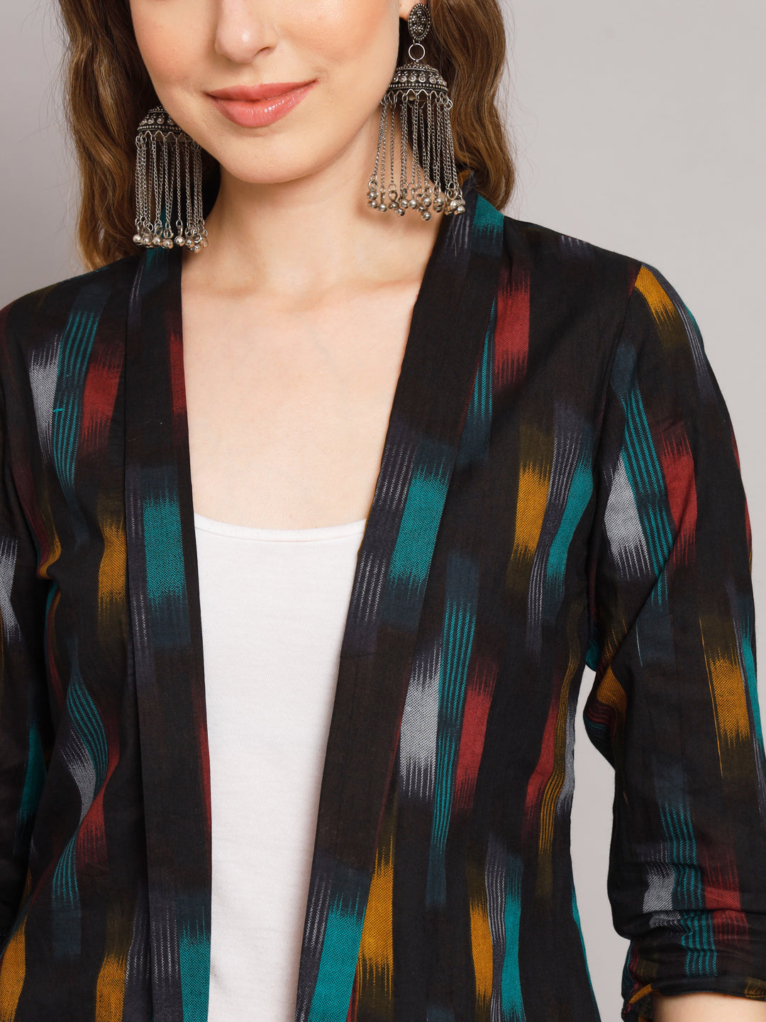 Ikat Color Shrug