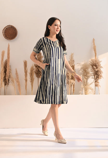 Indigo Rush Dress