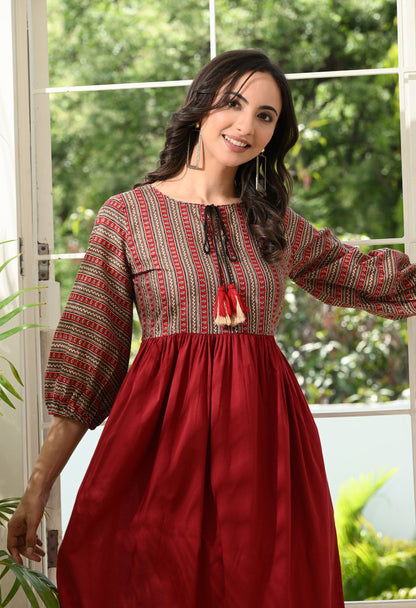 Geru Haveli Dress
