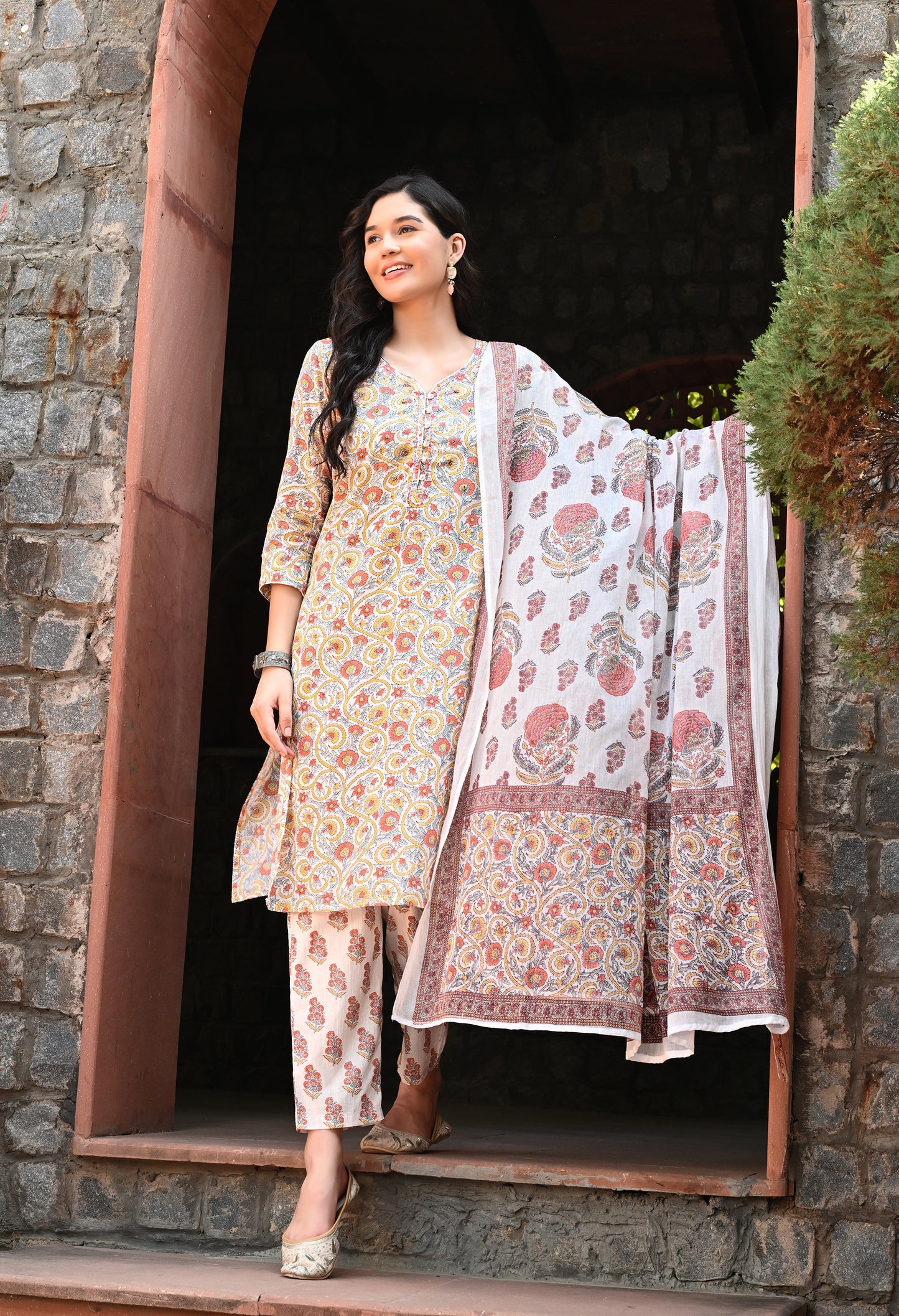 Florian 3 Piece Kurta Set