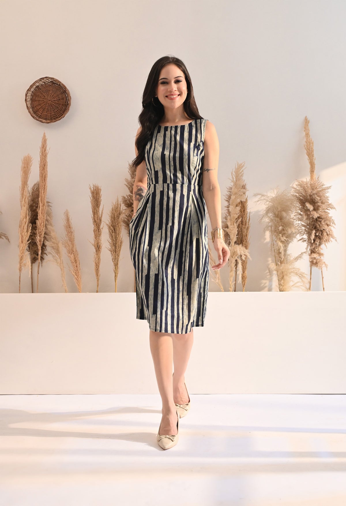 Abstarct Shift Dress