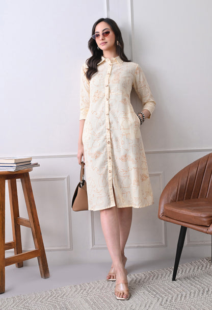 Drama Shirt Dress