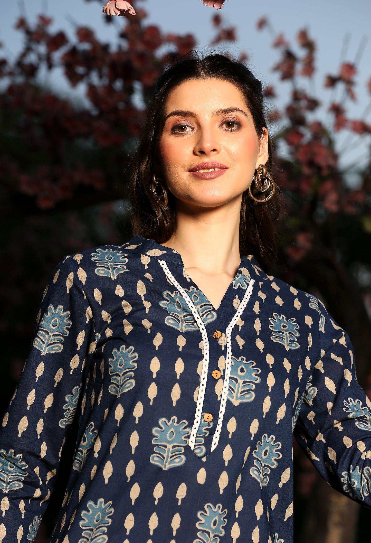 Indigo Jaipur Block Tunic