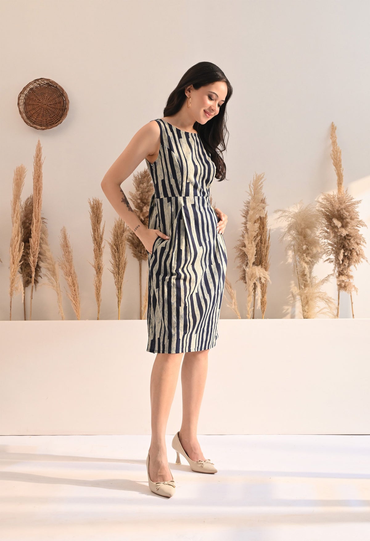 Abstarct Shift Dress