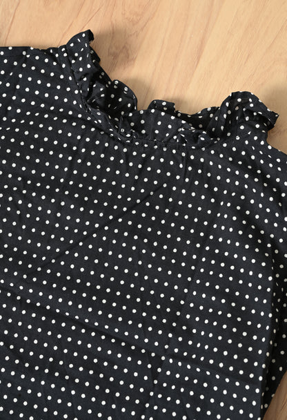 Polka Sleeveless Top