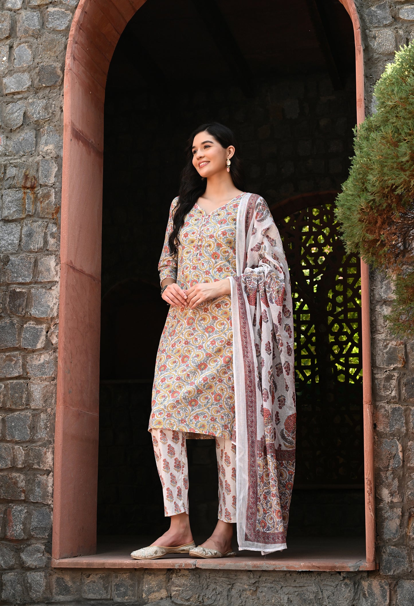 Florian 3 Piece Kurta Set