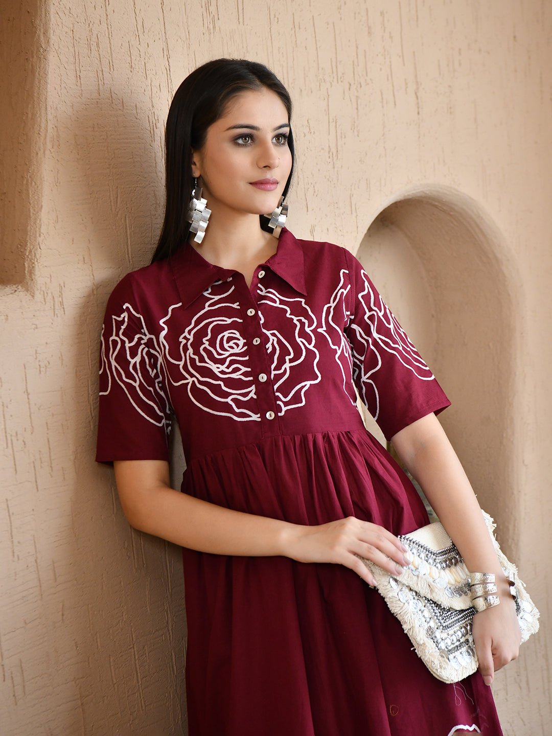 Wine Haze Dress