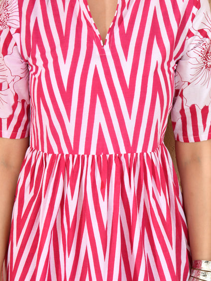 Fusion Flower Dress
