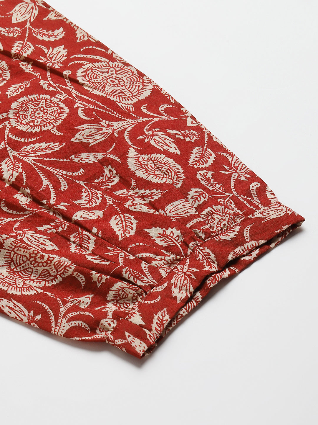 Maroon Afghani Pant