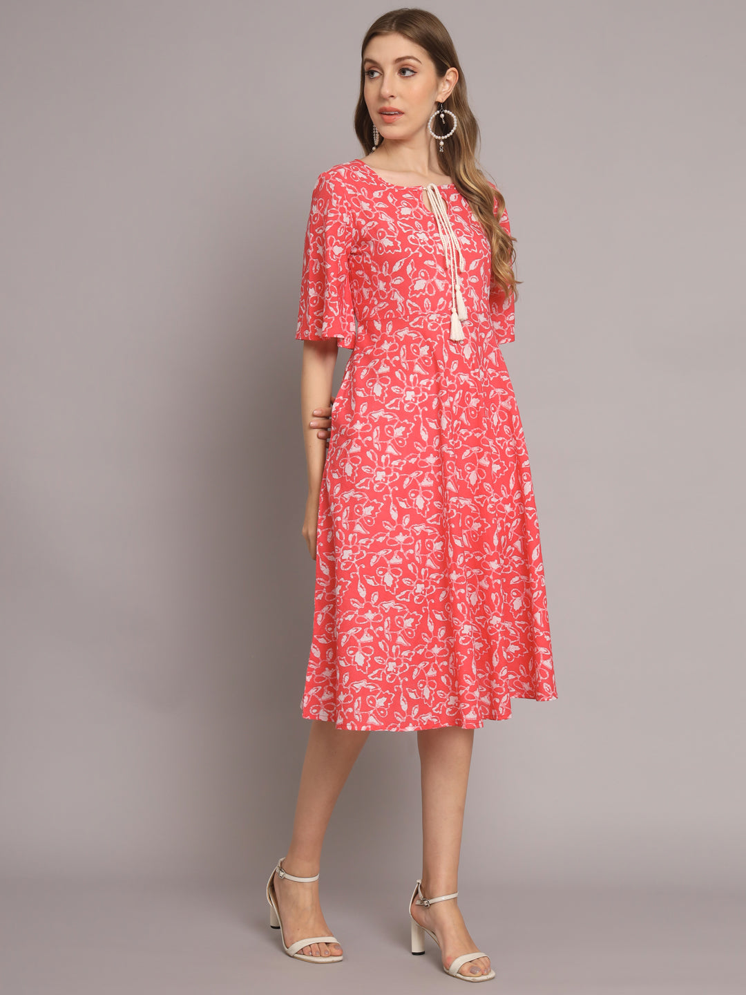 Pink Beautiful A-Line Dress