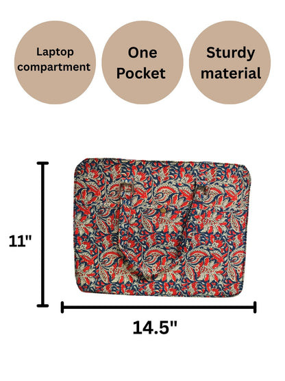 Ajrak Laptop Bag