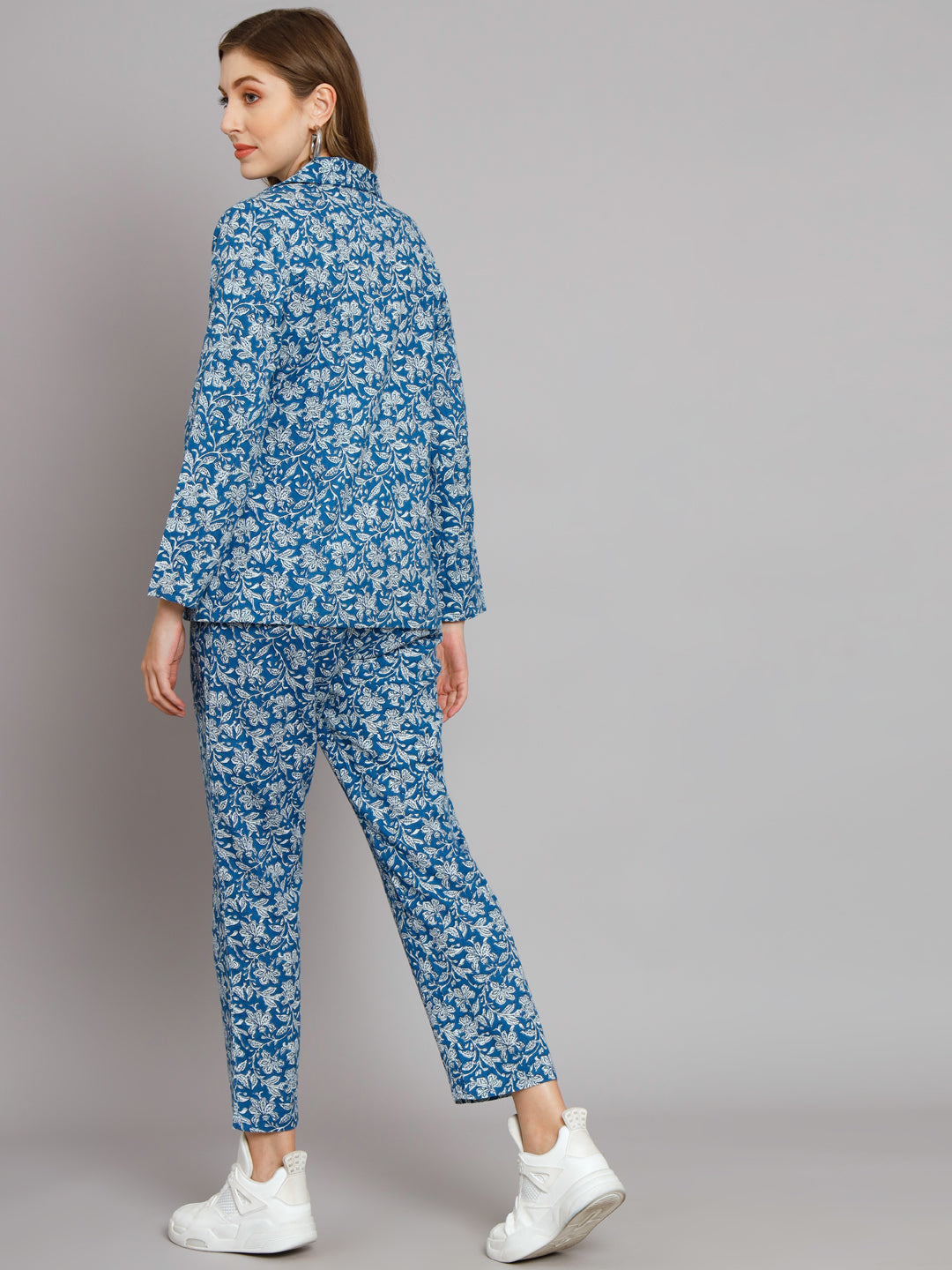 Blue Blazer Trouser Co-Ord Set