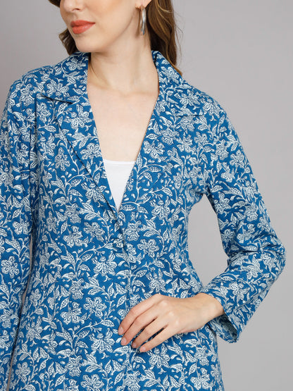 Blue Blazer Trouser Co-Ord Set
